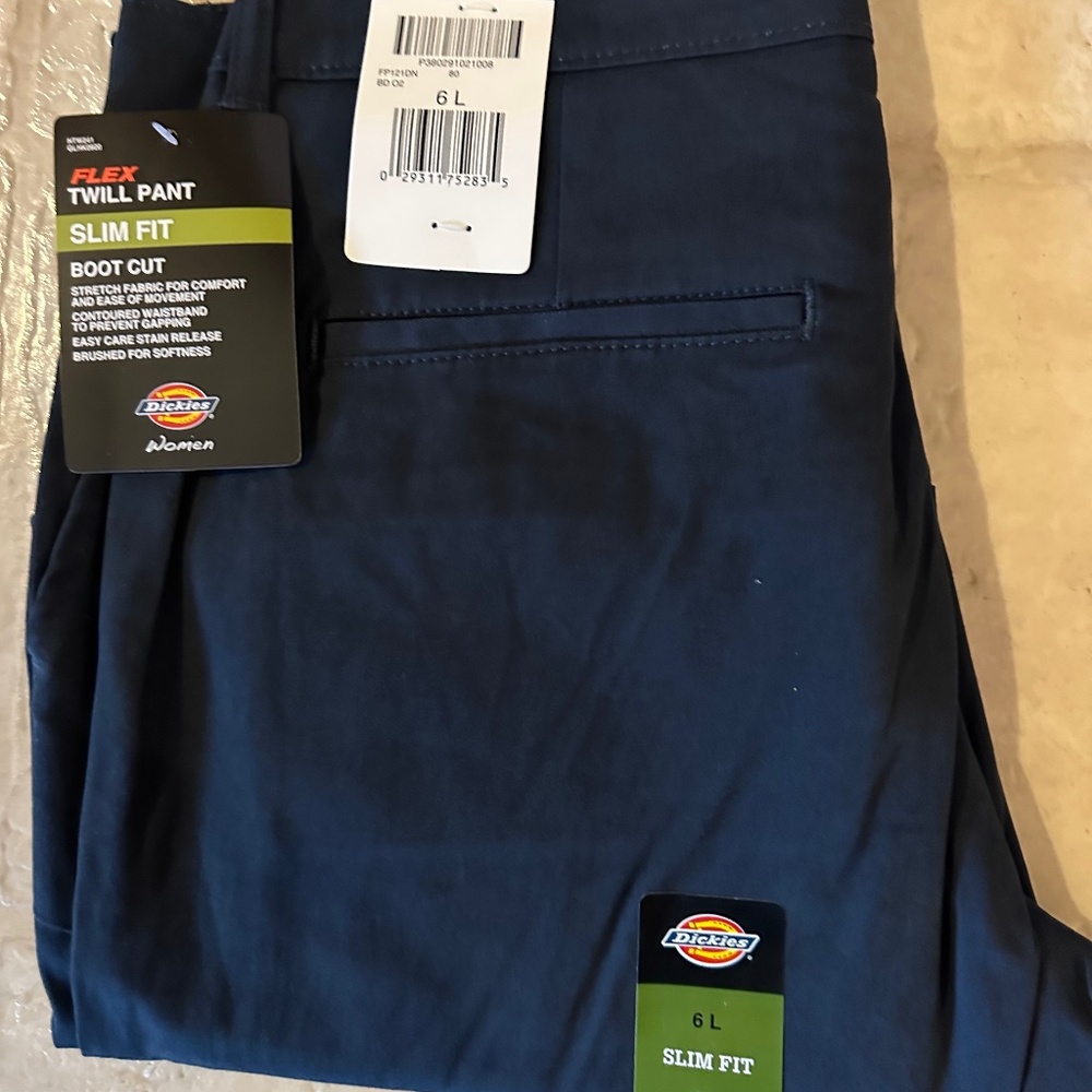 Dickies Women's Slim Fit Bootcut Pants